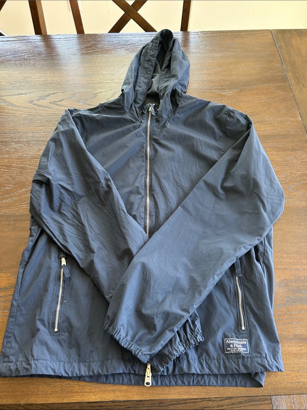 Abercrombie & Fitch Hooded Windbreaker